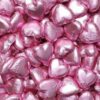 MILK CHOC HEARTS PINK 500G 1