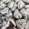 MILK CHOC HEARTS SILVER 500G 2