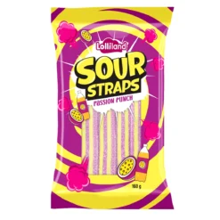 Lolliland Sour Straps Passion Punch 160g