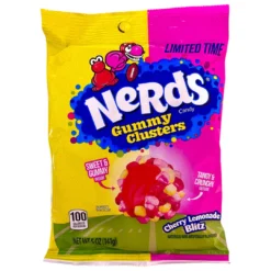 NERDS CLUSTERS SHARE CHERRY LEMONADE BLITZ  141g