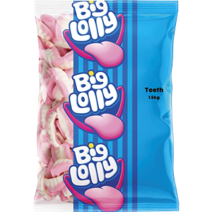 BIG LOLLY TEETH 1.5KG