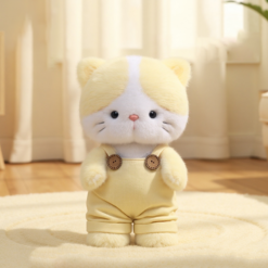 New Overalls Kitty Plush Toy 31cm