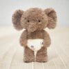Shy Elephant Plush Toy 35cm （Magnetic Hands & Face Design） 1