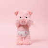 Shy Piglet Plush Toy 35cm （Magnetic Hands & Face Design） 1