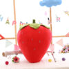 Ultra-Soft Realistic Strawberry Plush Toy Red 35cm 1