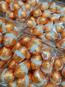Pink Lady Caramel Filled Mini Eggs 200g