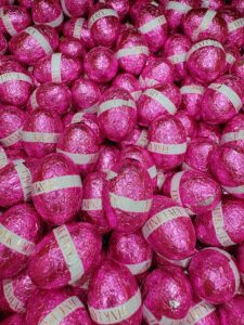 Pink Lady Solid Mini Milk Turkish Delight Eggs 200g