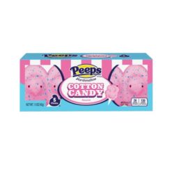 PEEPS MARSHMALLOW COTTON CANDY CHICKS 5CT 42g