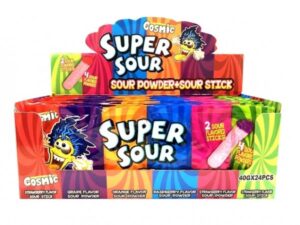 Cosmic Super Sour Powder Stick 40g