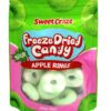 SWEETCRAZE FREEZE DRIED CANDY SOUR APPLE RING 50G 2