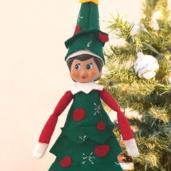 X'mas Elf Shelf & Tree Decorations Blank - Female Elf