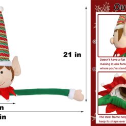 X'mas Elf Shelf & Tree Decorations Blank - Male Elf