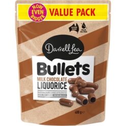 Darrell Lea Milk Choc Bullets Value Pack 400g