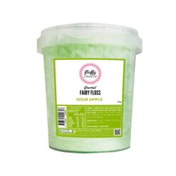 Fluffy Crunch Fairy Floss Sour Apple 50g