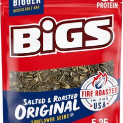 BIGS SUNFLOWER SEEDS ORIGINAL SALT PEG BAG 152 g
