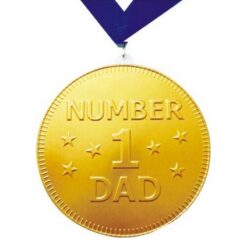 STEENLAND Chocolate No. 1 Dad Medal Blue Ribbon 90g