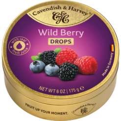 CAVENDISH & HARVEY WILD BERRY DROPS 175G (10)