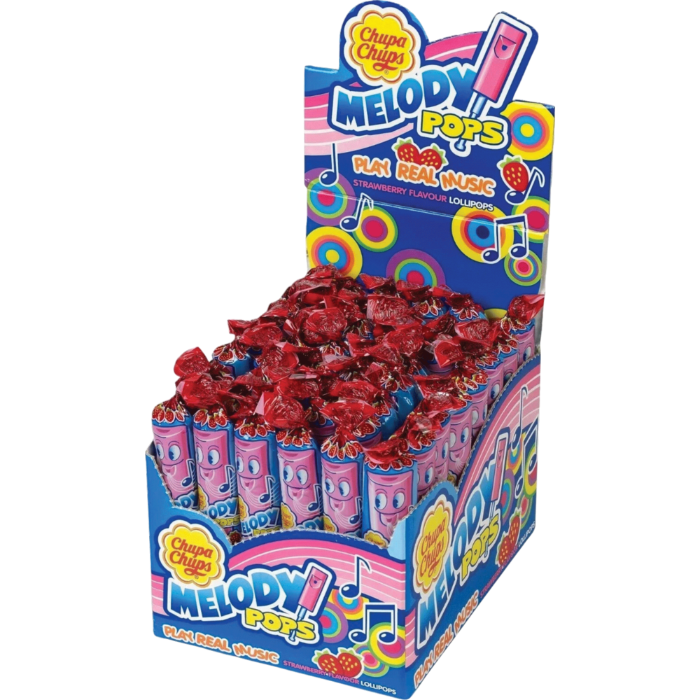 CHUPA CHUP MELODY POP STRAWBERRY (48) 1 CHUPA CHUP MELODY POP STRAWBERRY (48)