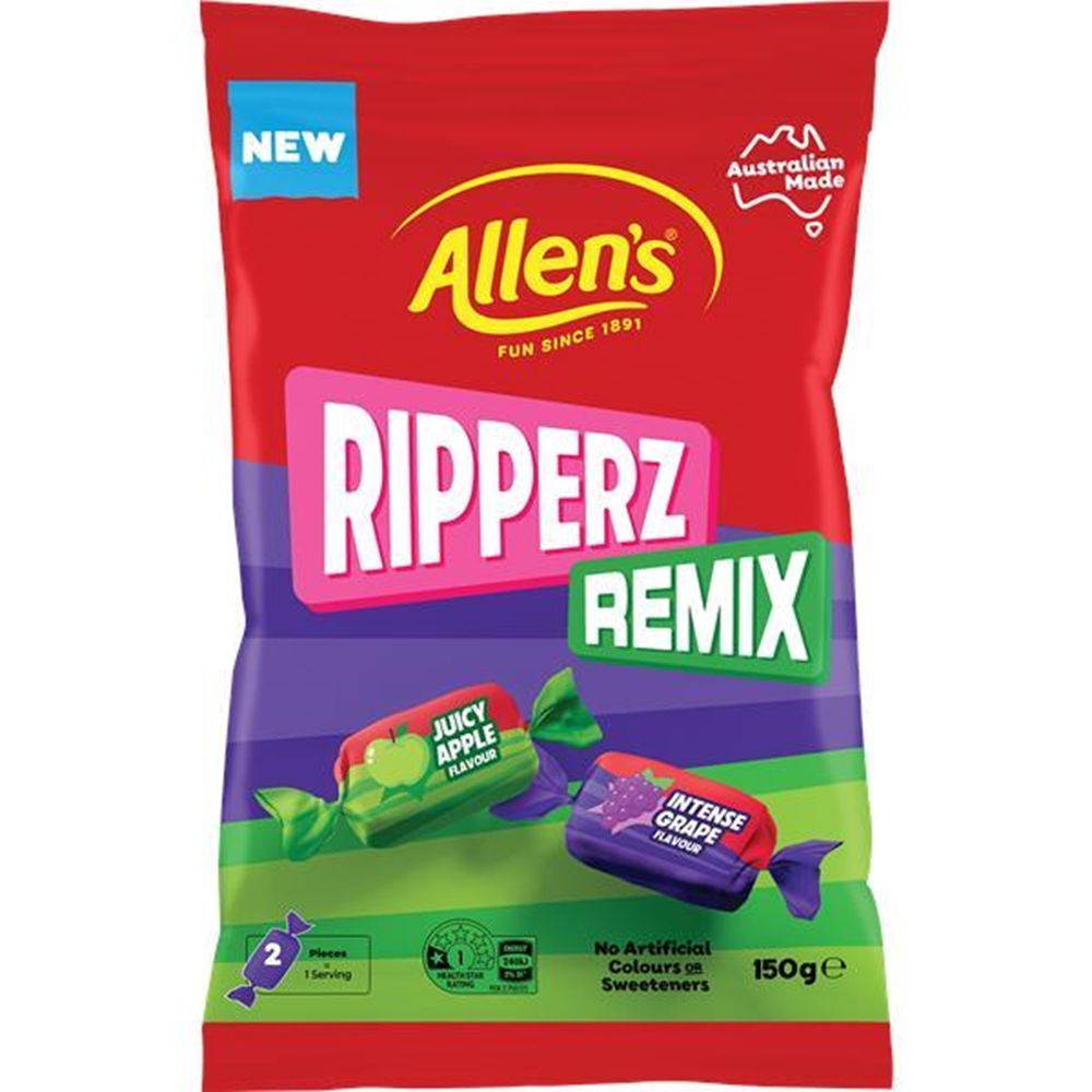 ALLENS RIPPERZ RE-MIX 150G (1) 1 ALLENS RIPPERZ RE-MIX 150G (1)