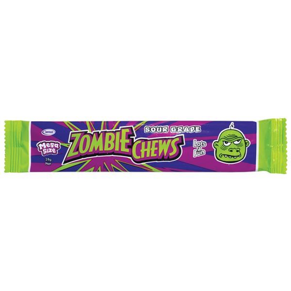 ZOMBIE CHEWS GRAPE (72) 1 ZOMBIE CHEWS GRAPE (72)