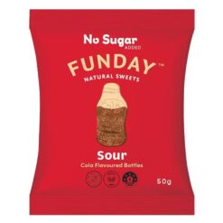 FUNDAY GUMMY COLA BOTTLES  50g