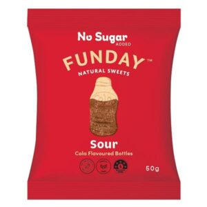 FUNDAY GUMMY COLA BOTTLES  50g