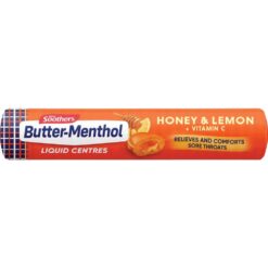 BUTTER MENTHOL LIQUID CENTRE HONEY & LEMON (24)