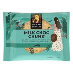 BYRON BAY COOKIES MILK CHOC CHUNK 60G (12)