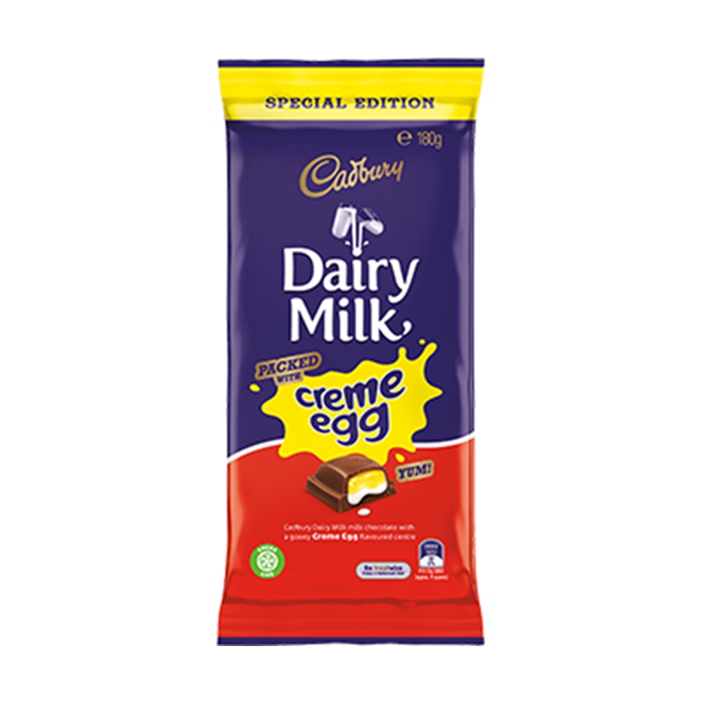 CADBURY CREME EGG BLOCK 180G (1) 1 CADBURY CREME EGG BLOCK 180G (1)