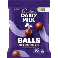 CADBURY DAIRY MILK BALLS 135G (1)