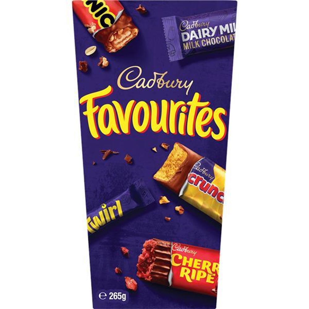 CADBURY FAVOURITES 265G (1) 1 CADBURY FAVOURITES 265G (1)