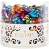 2KG TUB PINK LADY MIXED COLOURED MILK CHOC HEARTS (1) 2 2KG TUB PINK LADY MIXED COLOURED MILK CHOC HEARTS (1) 1
