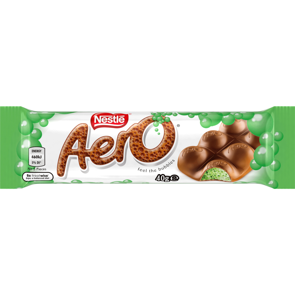 AERO BAR PEPPERMINT 40G (24) 1 AERO BAR PEPPERMINT 40G (24)