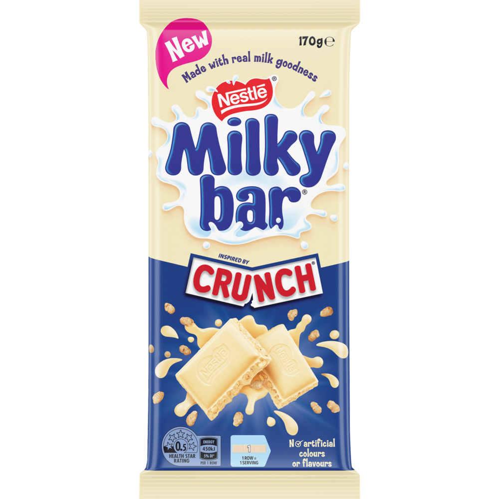 170G MILKYBAR CRUNCH BLOCK (1) 1 170G MILKYBAR CRUNCH BLOCK (1)