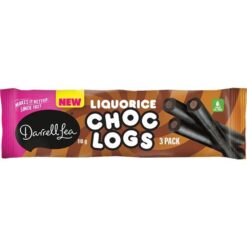 D/L LIQORICE CHOC LOG 110G (10)