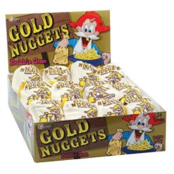 GOLD NUGGETS BUBBLE GUM (24)