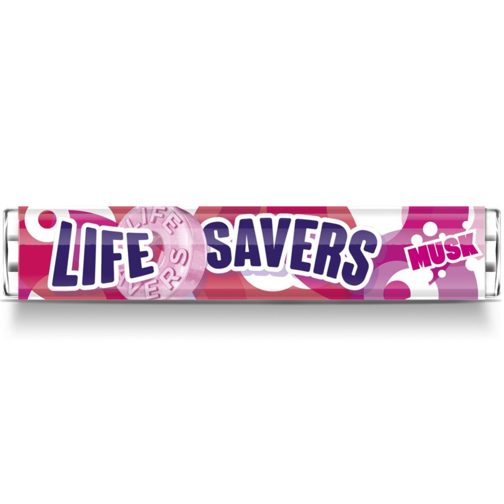 LIFE SAVERS MUSK 34G (24) 1 LIFE SAVERS MUSK 34G (24)