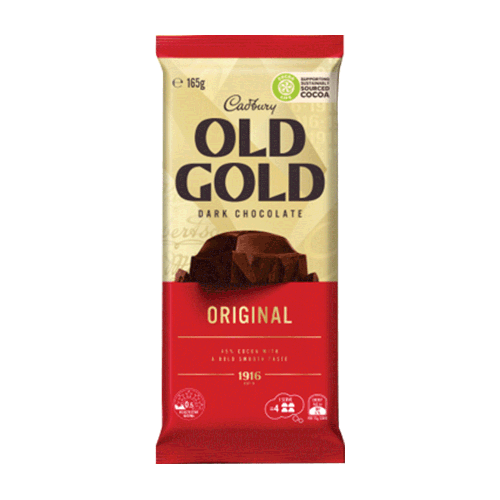 CADBURY OLD GOLD DARK BLOCK 165G (1) 1 CADBURY OLD GOLD DARK BLOCK 165G (1)
