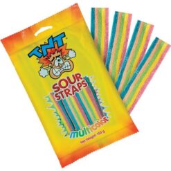 TNT SOUR STRAPS MULTICOLOUR BAG 150G (24)