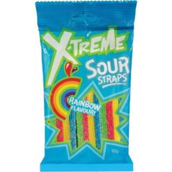 XTREME SOUR STRAPS RAINBOW 160G (12)