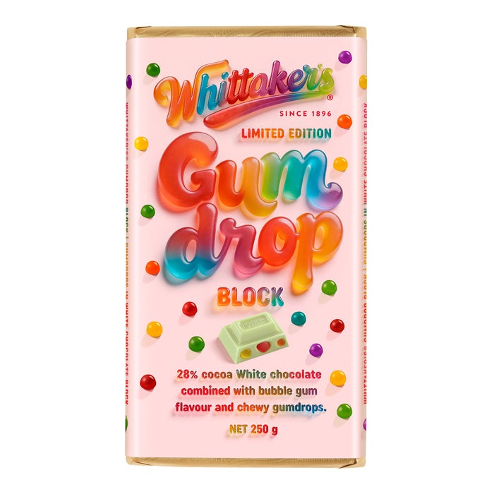 Whittakers Gum Drop Block 250g 1 Whittakers Gum Drop Block 250g