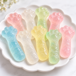 Large Cat Paw Kohakutou Crystal Candy (5 paws) Pack