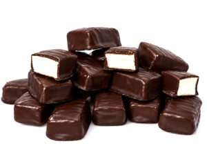 Dark Chocolate Mint Chews (White Knights) 3kg