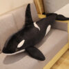 Black Orca Plush Toy - 50cm 1
