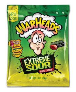 Warheads Extreme Sour Hard Candy 5 Flavours 28g