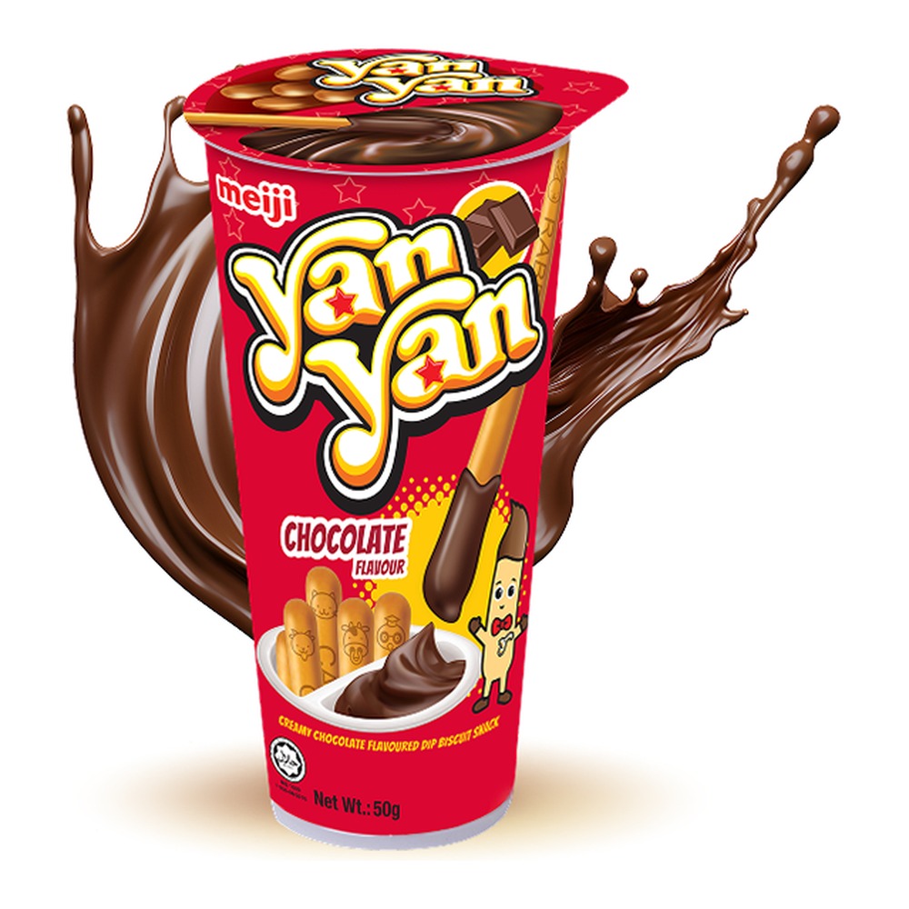 Meiji Yan Yan Chocolate 50g 1 Meiji Yan Yan Chocolate 50g