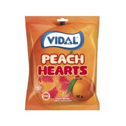 Vidal Peach Hearts 90g