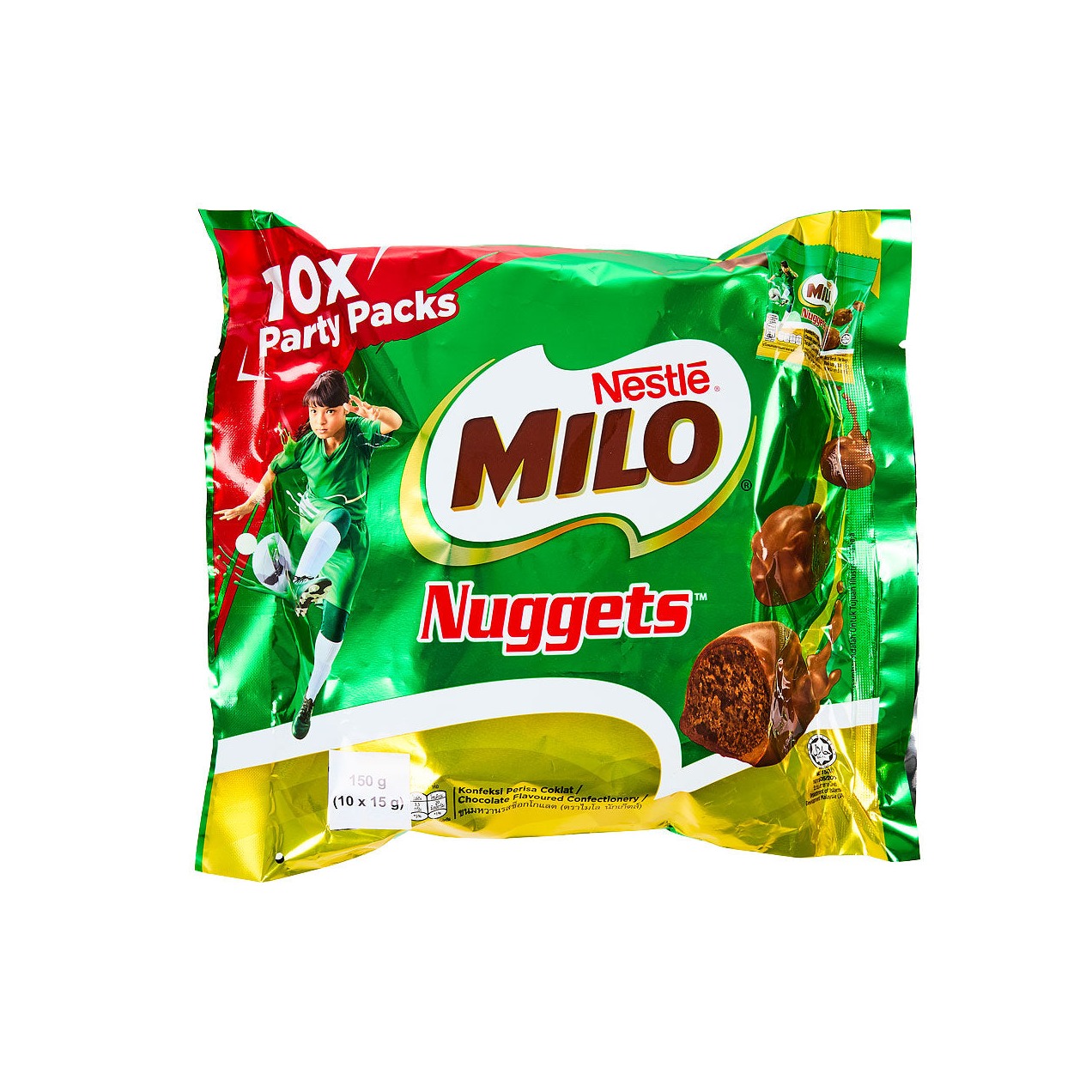 Nestle Milo Nuggets Party Pack 10 x 15g 1 Nestle Milo Nuggets Party Pack 10 x 15g