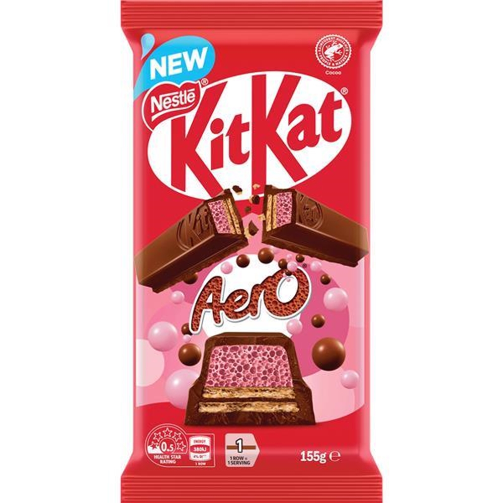 KitKat Aero Strawberry Block (Box of 13) 1 KitKat Aero Strawberry Block (Box of 13)