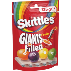 Skittles Giants Filled 125g (Box of 15)